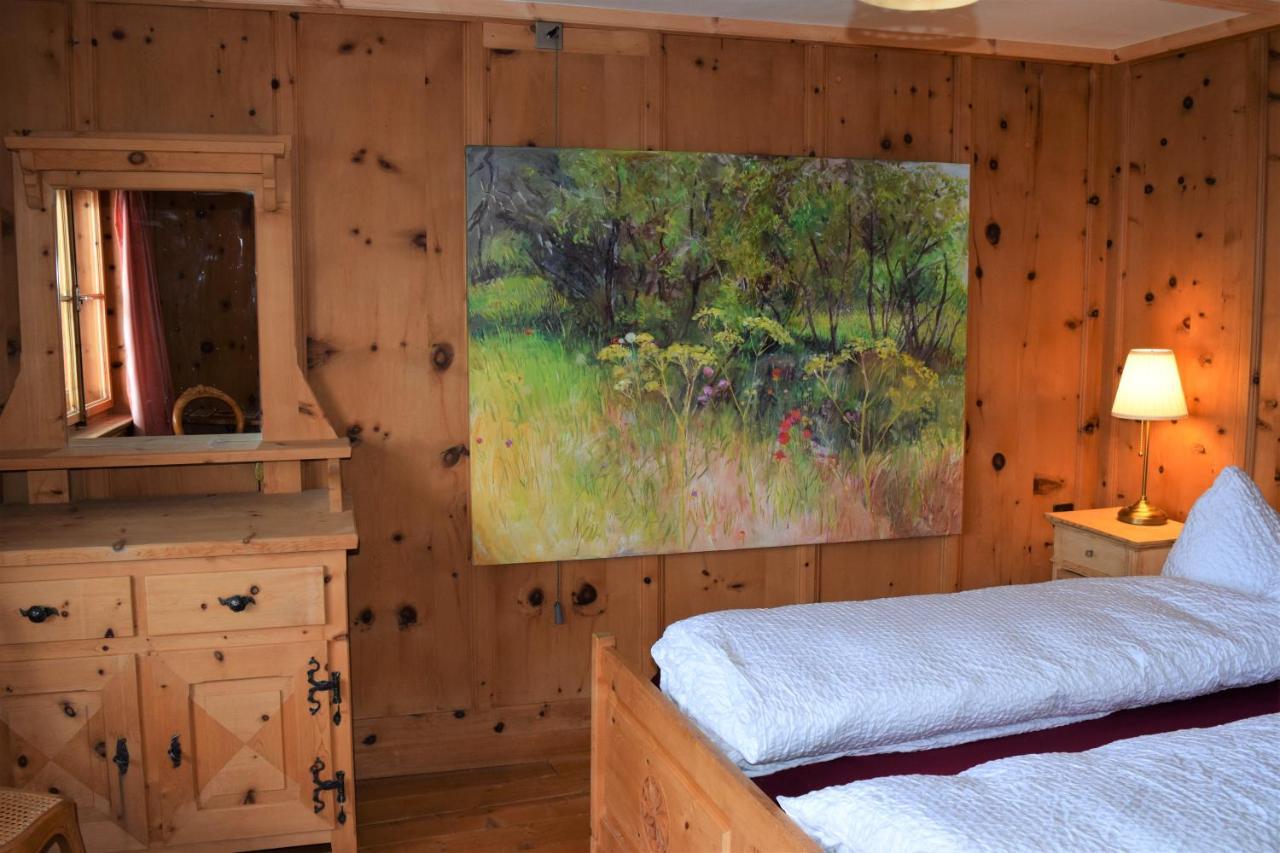 Chasa Sassalba Bed and Breakfast Lu Exteriör bild